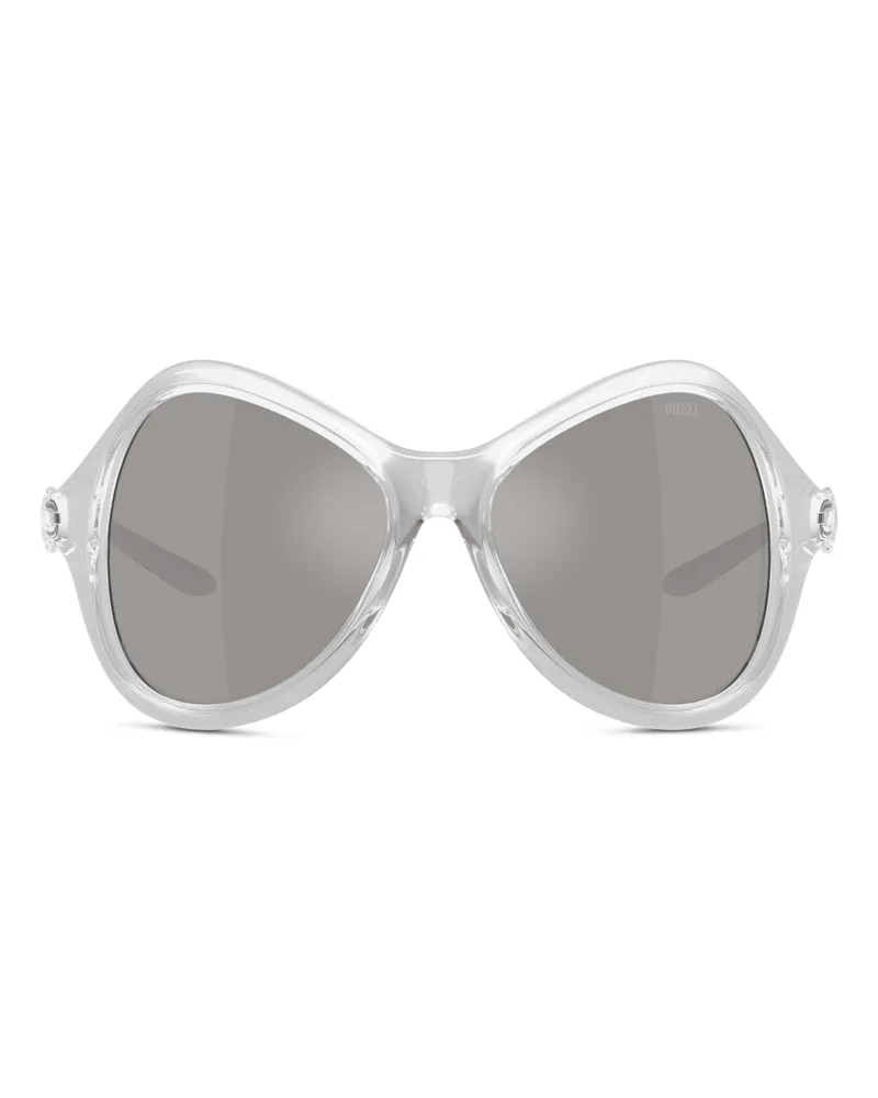 Diesel Cateye-Sonnenbrillen - Sonnenbrille - Unisex - Grau Grau