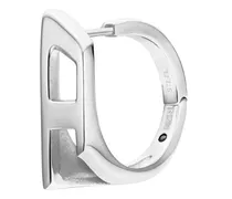 Creolenohrring aus Edelstahl - Ohrringe - Unisex - Silber