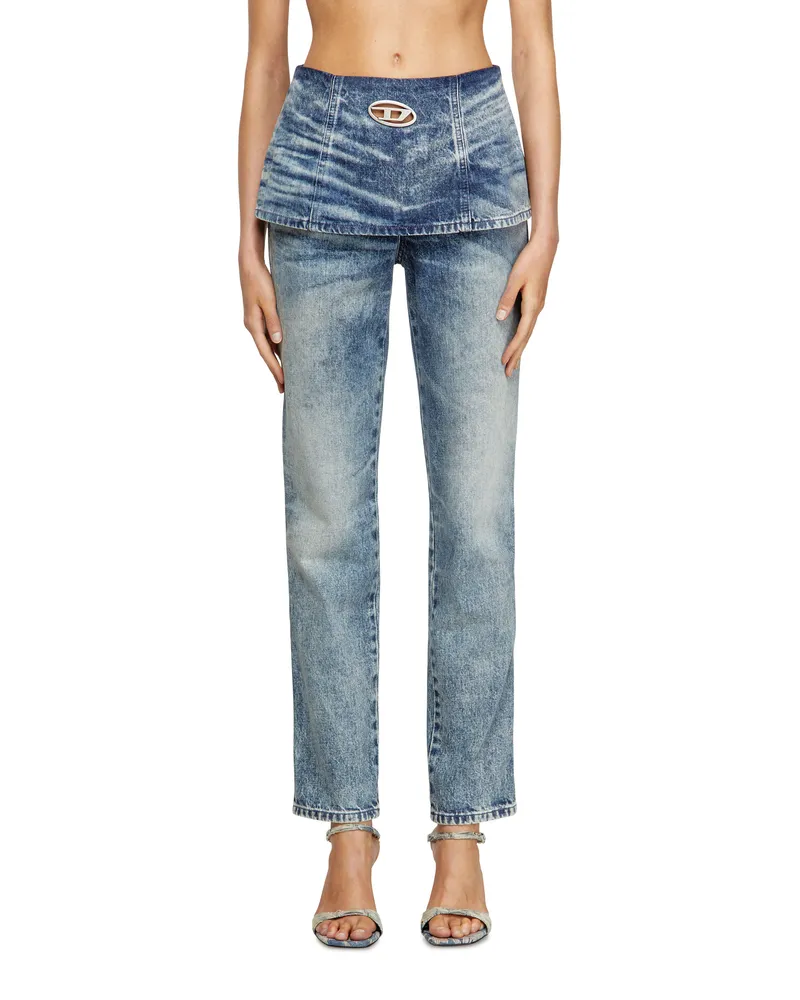 Diesel Slim Jeans - D-Hourjian - Jeans - Damen - Blau Blau