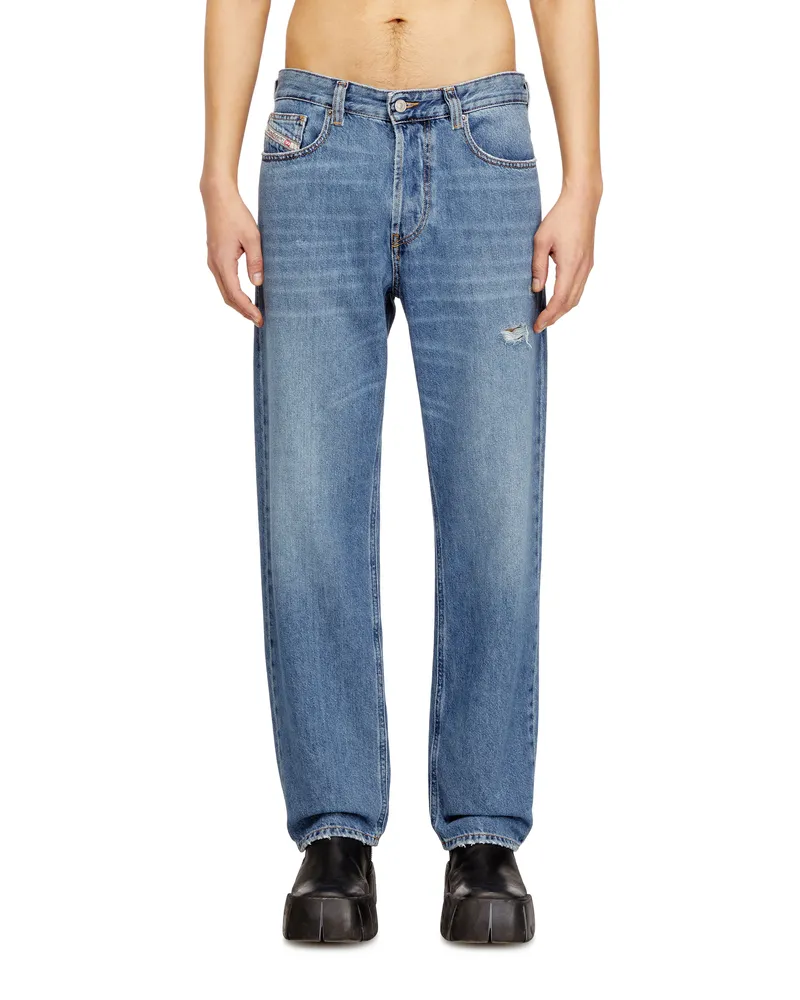 Diesel Regular Jeans Regular Waist 2024 D-Macs - Jeans - Herren - Blau Blau