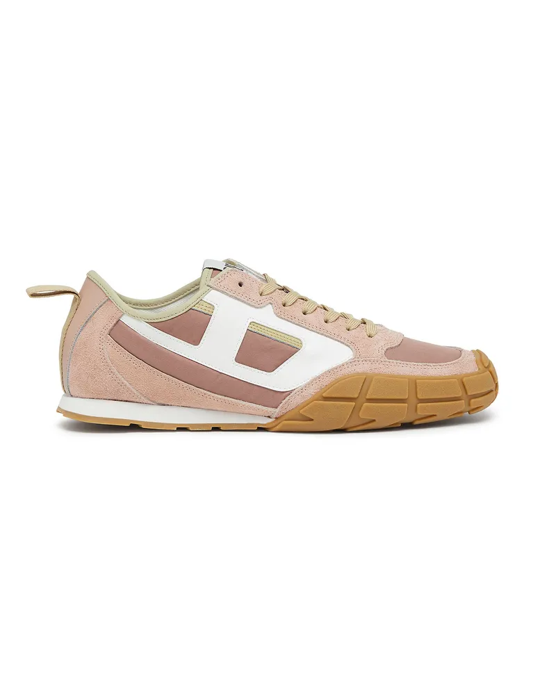 Diesel S-Pagodha-Sneakers aus Leder, Wildleder und Ripstop - Sneakers - Damen - Bunt Bunt