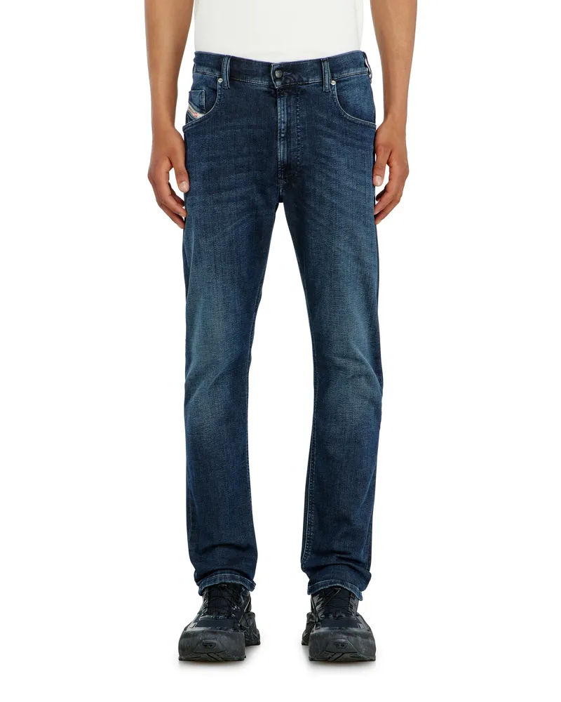 Diesel Regular Regular Waist 2032 D-Krooley-BW Joggjeans, Dunkelblau, Elastischer Bund Blau