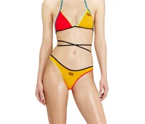 Farbblock-Bikinihose - Panties - Damen - Bunt