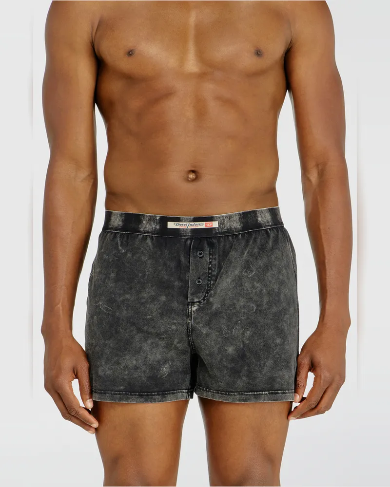 Diesel Boxers aus Baumwolle mit Denim-Effekt - Boxershorts - Herren - Grau Grau