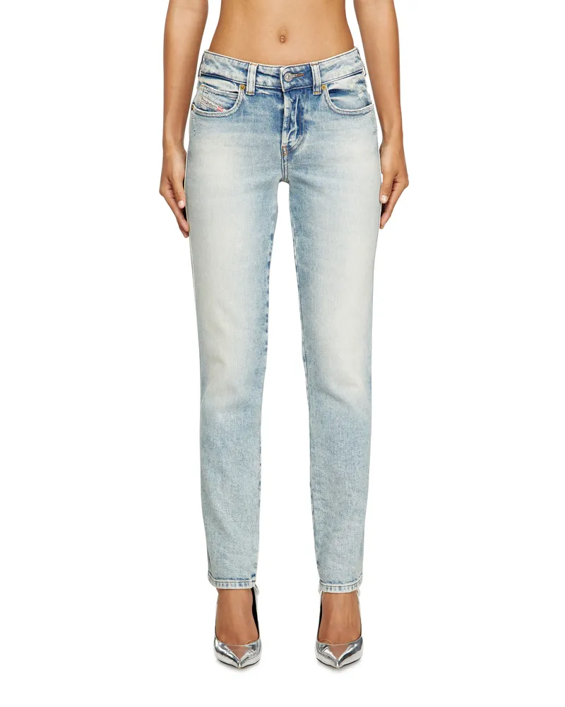 Diesel Slim Jeans - 1992 D-Jiann - Jeans - Damen - Blau Blau