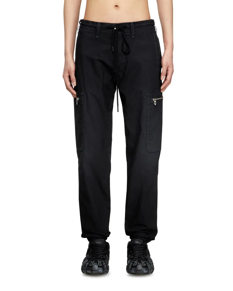 Diesel Slim D-Lab JoggJeans - Jeans - Unisex - Schwarz Schwarz