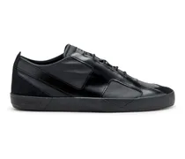 S-Slante-D-Sneaker aus Wildleder und Leder mit D-Logo - Sneakers - Herren - Schwarz