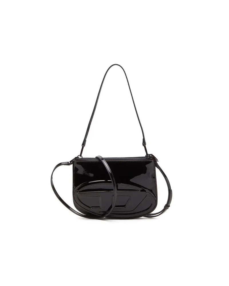 Diesel 1DR Twin-Doppelbeutel-Schultertasche aus flüssigem PU - Schultertaschen - Damen - Rot Rot