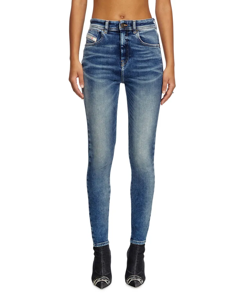 Diesel Skinny Jeans - 1984 Slandy-High - Jeans - Damen - Blau Blau