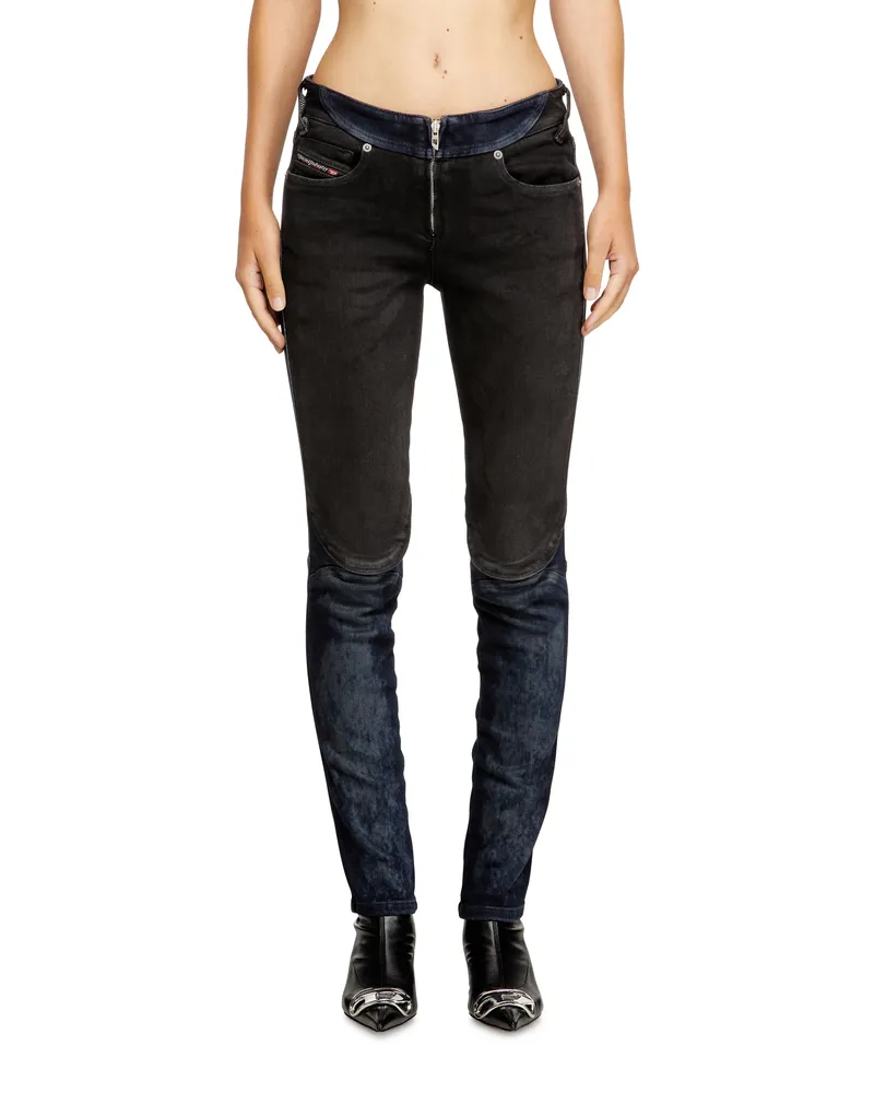 Diesel Slim Jeans - D-Bikee - Jeans - Damen - Blau Blau