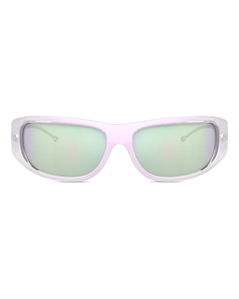 Diesel Wraparound-Stil Brille - Sonnenbrille - Unisex - Weiss Weiss