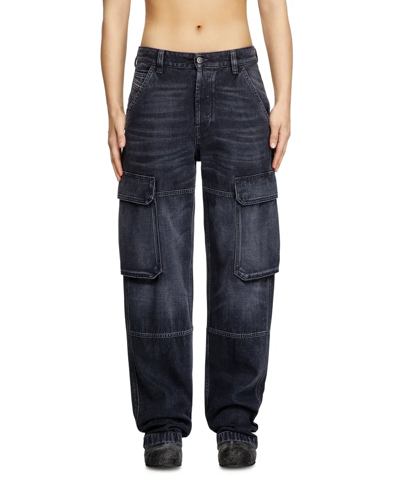 Diesel Regular Jeans - D-Pot - Jeans - Damen - Schwarz Schwarz