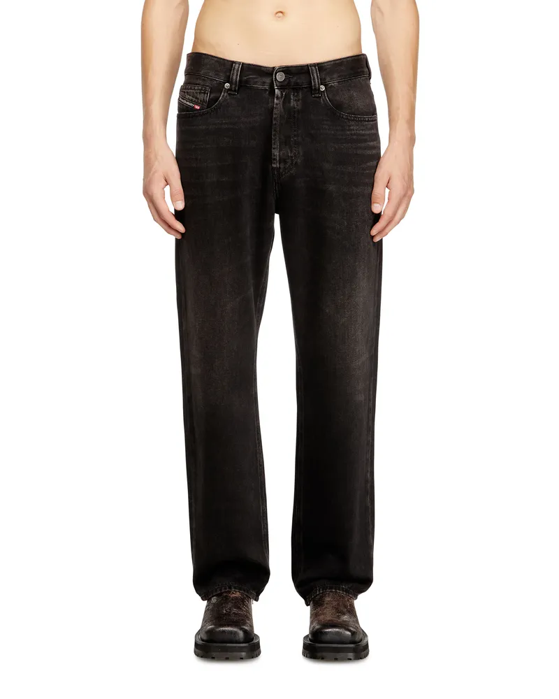 Diesel Regular Jeans - 2024 D-Macs - Jeans - Herren - Schwarz Schwarz