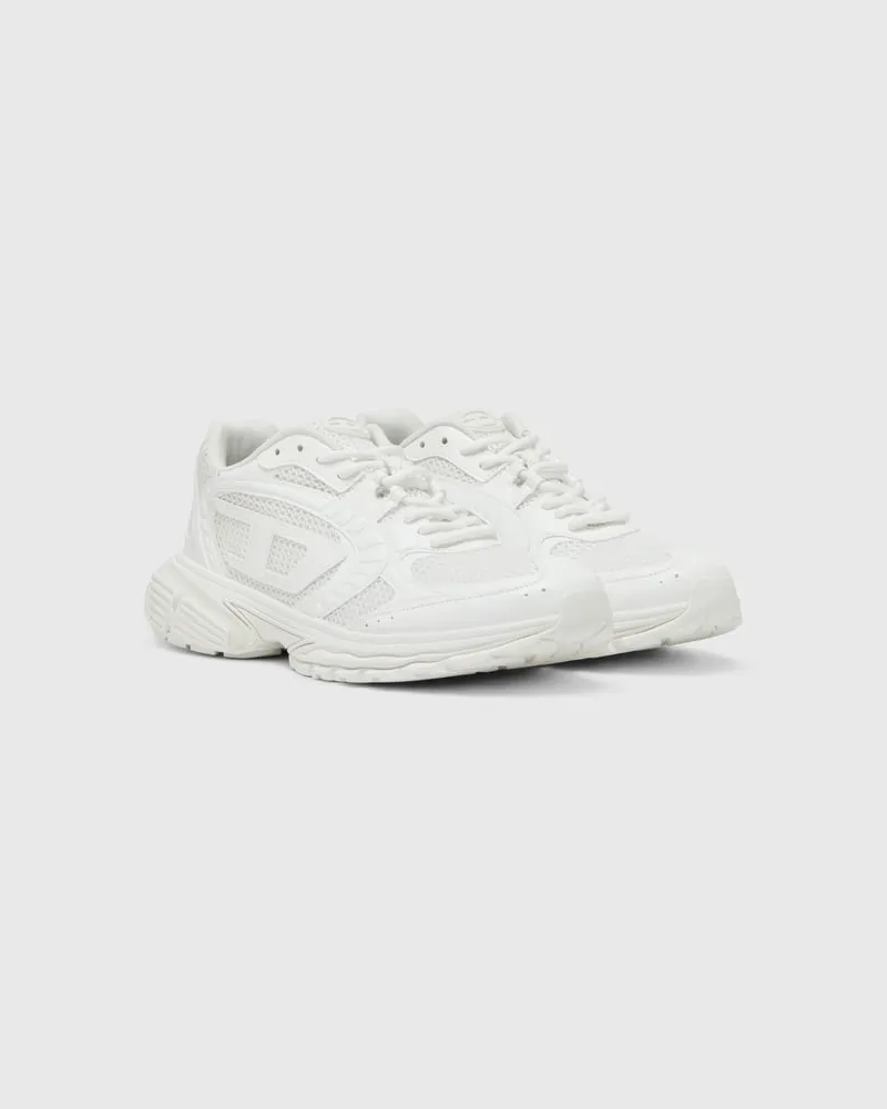 Diesel S-Pro-V-Dense-Sneakers aus Mesh mit Oval D-Logo - Sneakers - Herren - Weiss Weiss