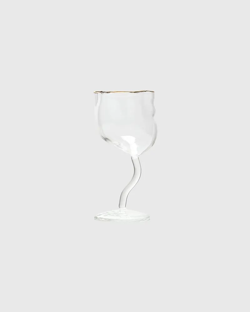 Diesel Kelch aus Glas - Gläser - Unisex - Weiss Weiss