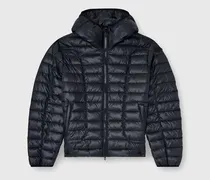 Steppjacke mit tonalen Paspeln - Winterjacken - Herren - Schwarz