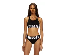 Sport-BH mit Cut-off-Logo - BHs - Damen - Schwarz
