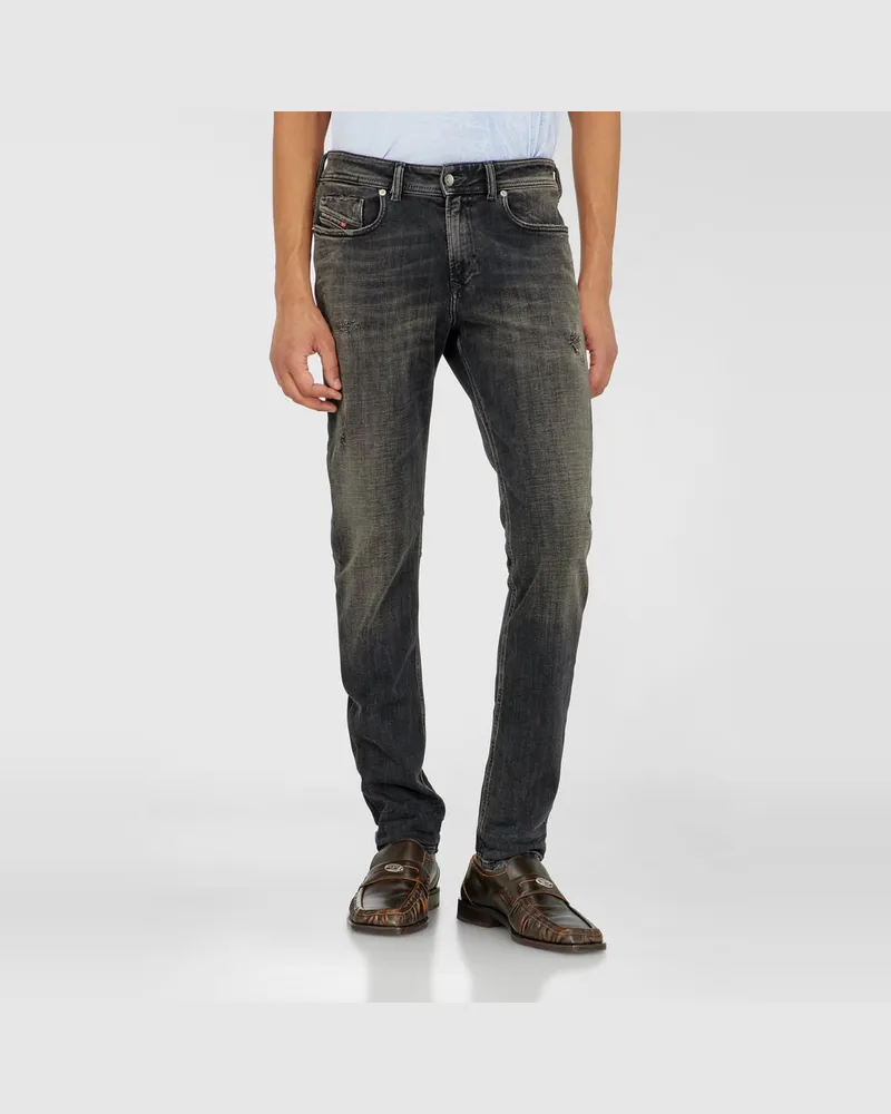 Diesel Skinny Jeans Low Waist 1979 Sleenker,, Reißverschluss Schwarz