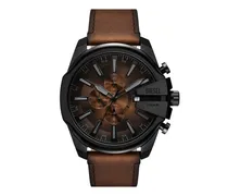 Mega Chief Slim Armbanduhr aus braunem Leder - Uhren - Herren - Braun