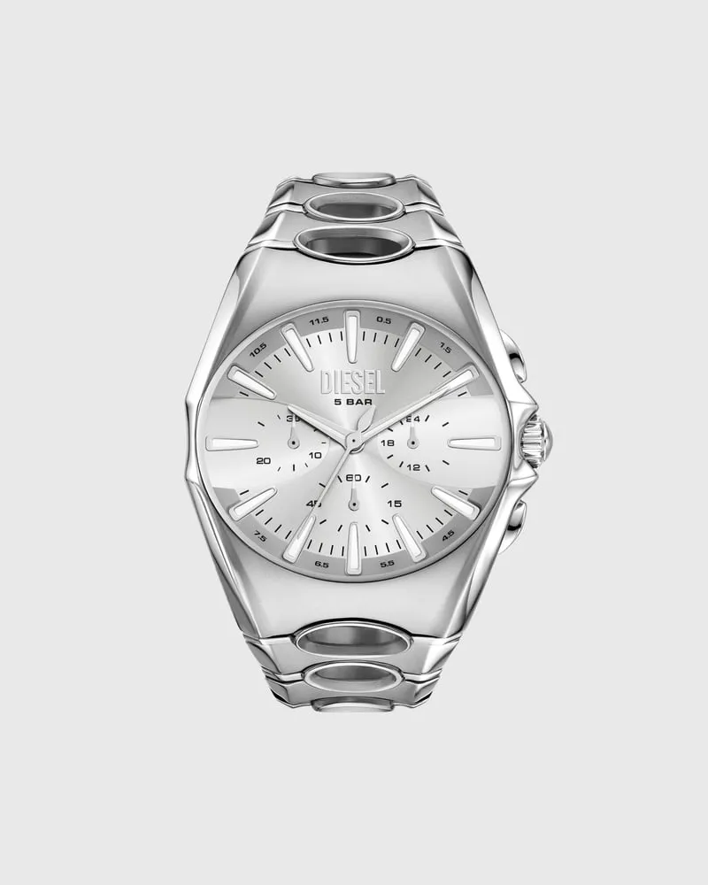 Diesel D-Curve Armbanduhr Edelstahluhr - Uhren - Herren - Silber Silber