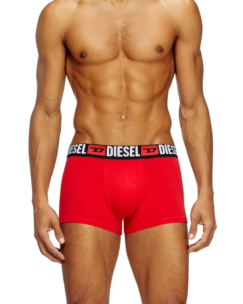 Diesel Retropants im Dreierpack mit umlaufendem Logo am Bund - Boxershorts - Herren - Bunt Bunt