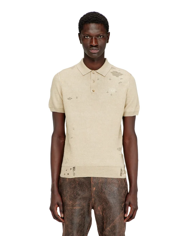 Diesel T-Shirts - Herren - Beige Beige