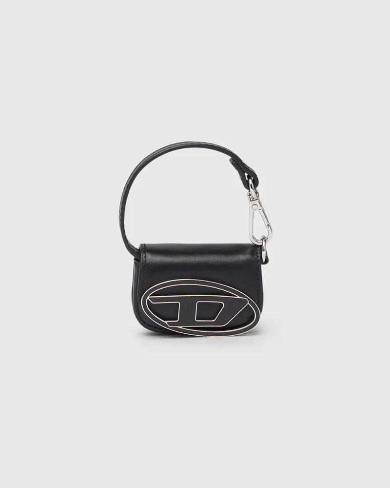 Diesel Taschenanhänger aus Leder - Charms und Schlüsselanhänger - Damen - Schwarz Schwarz