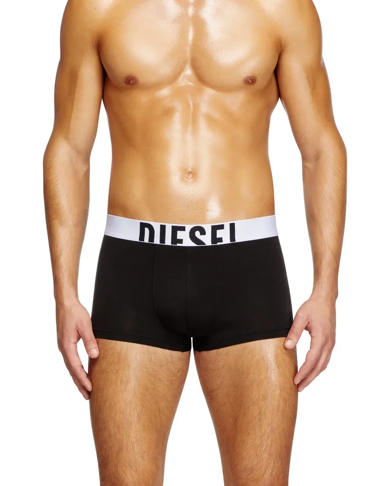 Diesel Retropants im Dreierpack aus Baumwollstretch - Boxershorts - Herren - Schwarz Schwarz