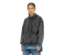 Sweatshirt mit Denim-Effekt-Behandlung - Sweatshirts - Herren - Grau