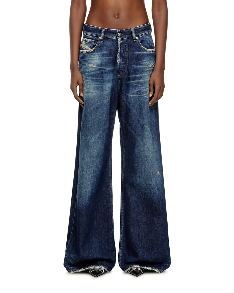 Diesel Relaxed Jeans - 1996 D-Sire - Jeans - Damen - Blau Blau
