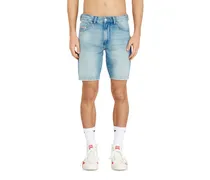 Schmale Jeansshorts aus Bio-Baumwolle - Denim Kurze Hose - Herren - Blau