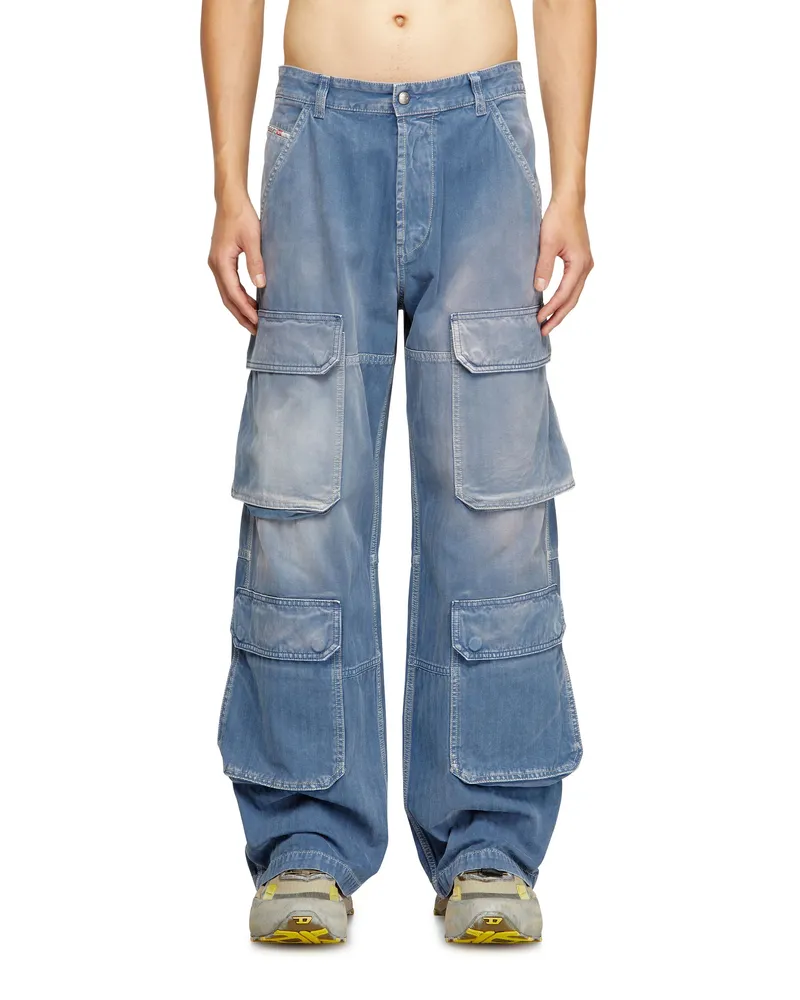 Diesel Relaxed Jeans - D-Touch - Jeans - Herren - Blau Blau