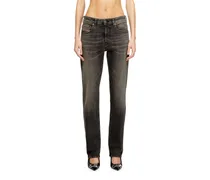Regular Jeans Low Waist 1989 D-Mine, Grau, Knopfverschluss