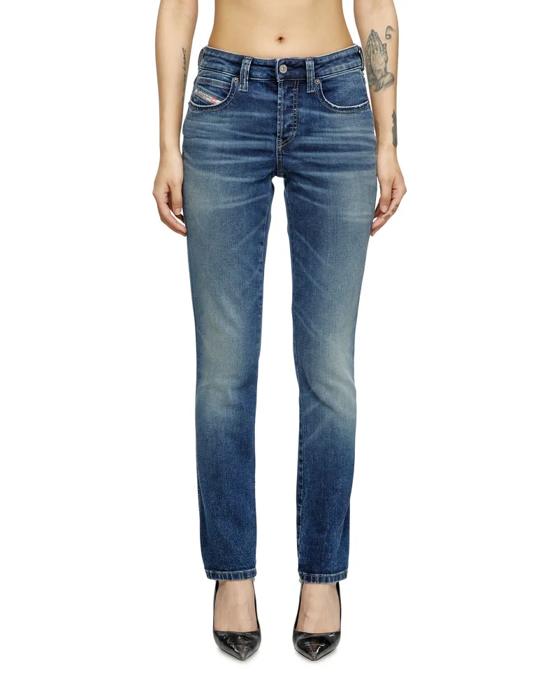 Diesel Slim Jeans - 1992 D-Jiann - Jeans - Damen - Blau Blau