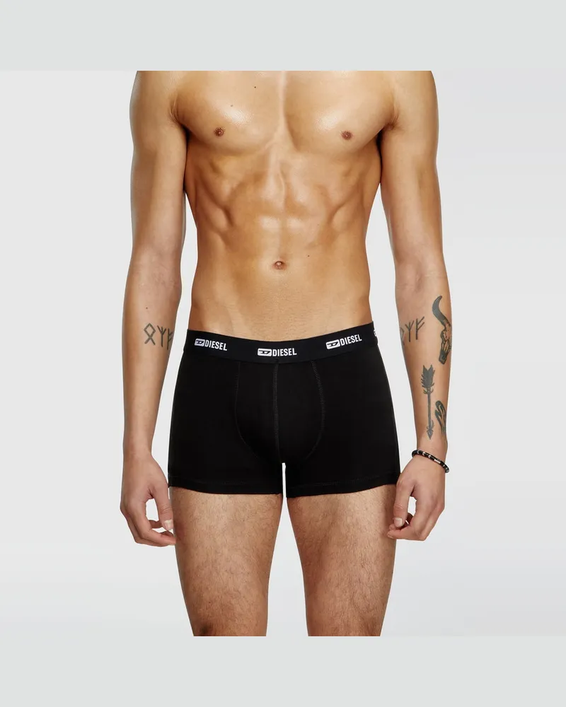 Diesel Retropants im Dreierpack - Boxershorts - Herren - Schwarz Schwarz