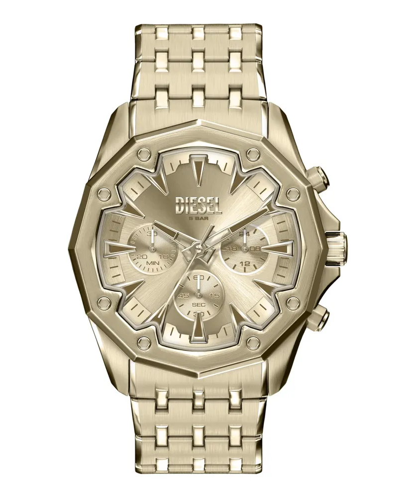 Diesel Stinger Uhr aus goldfarbenem Edelstahl - Uhren - Herren - Gold Gold