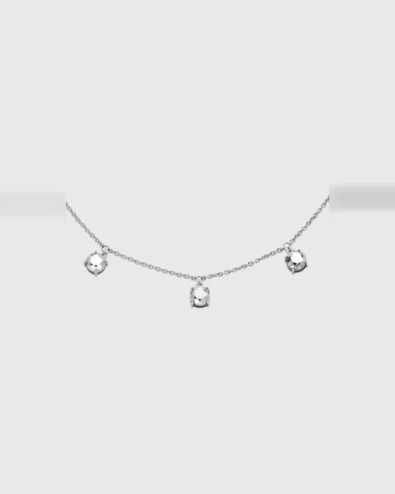 Diesel Gliederkette aus Sterlingsilber - Halsketten - Unisex - Silber Silber