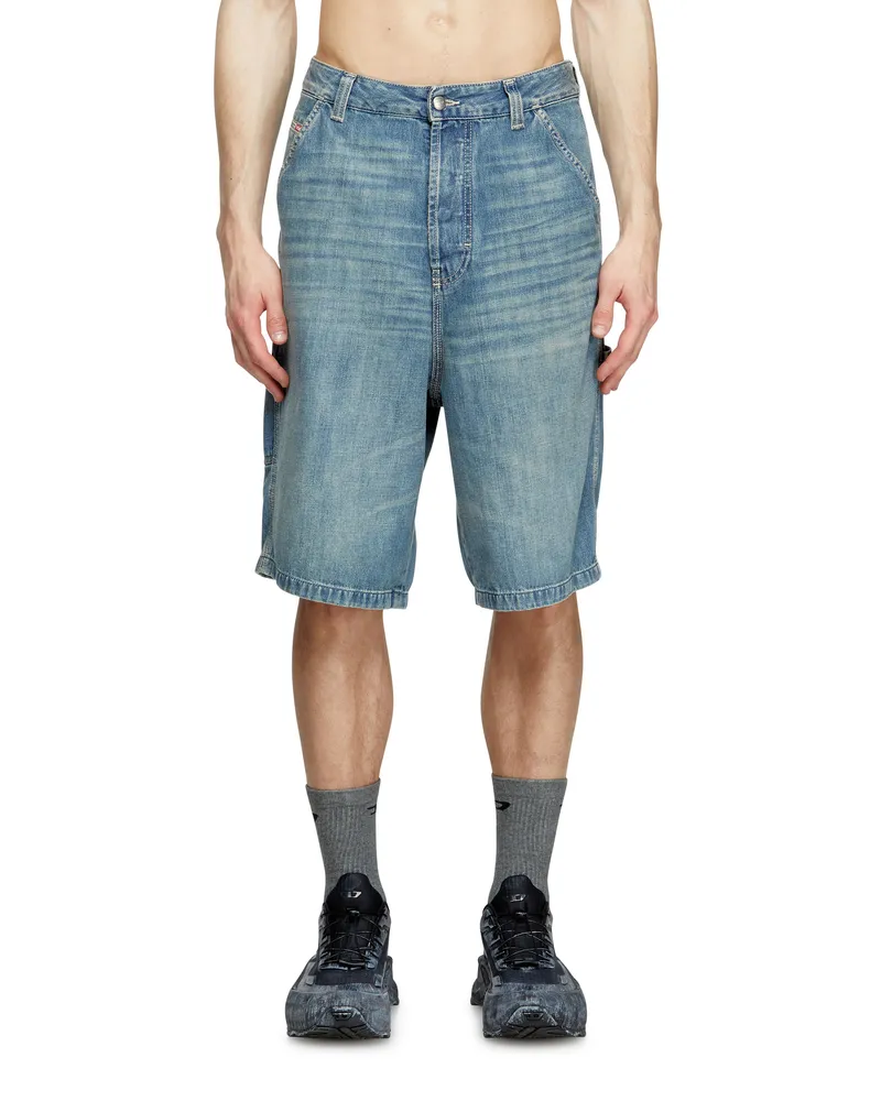Diesel Utility-Shorts aus Denim - Denim Kurze Hose - Herren - Blau Blau