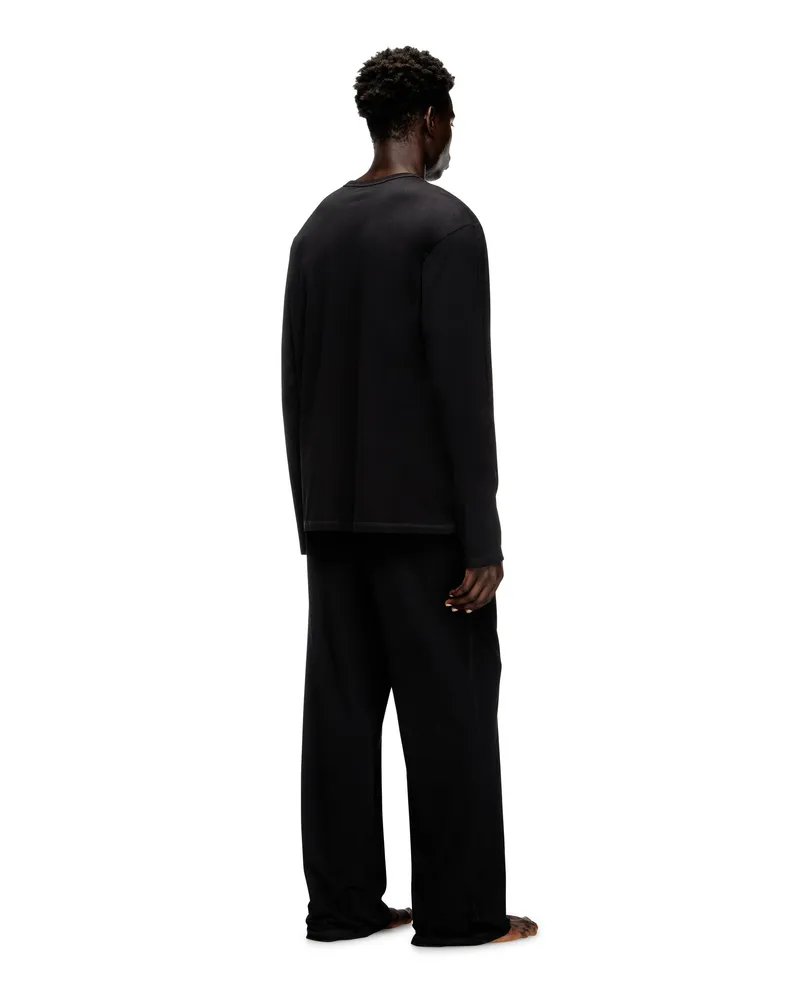 Diesel Pyjamas aus Baumwolljersey - Pyjamas - Herren - Schwarz Schwarz