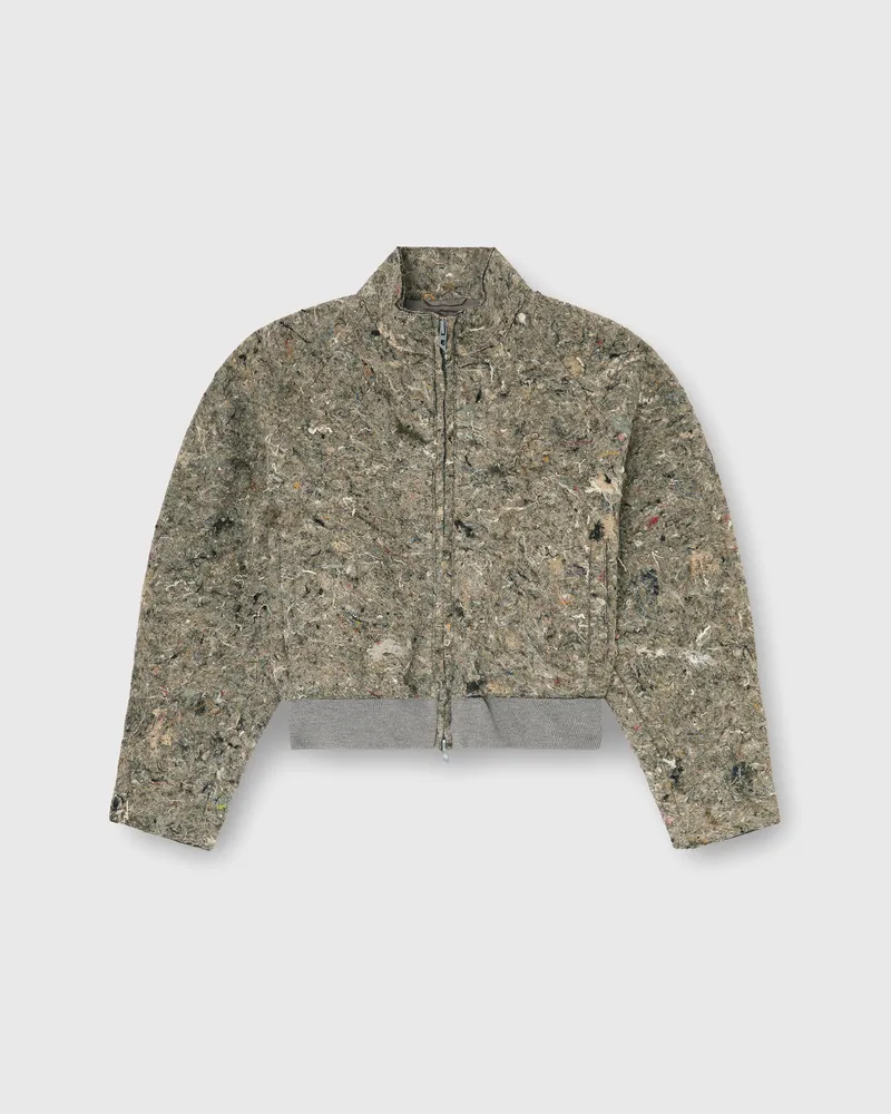 Diesel Upcycled Filzjacke - Jacken - Herren - Grau Grau