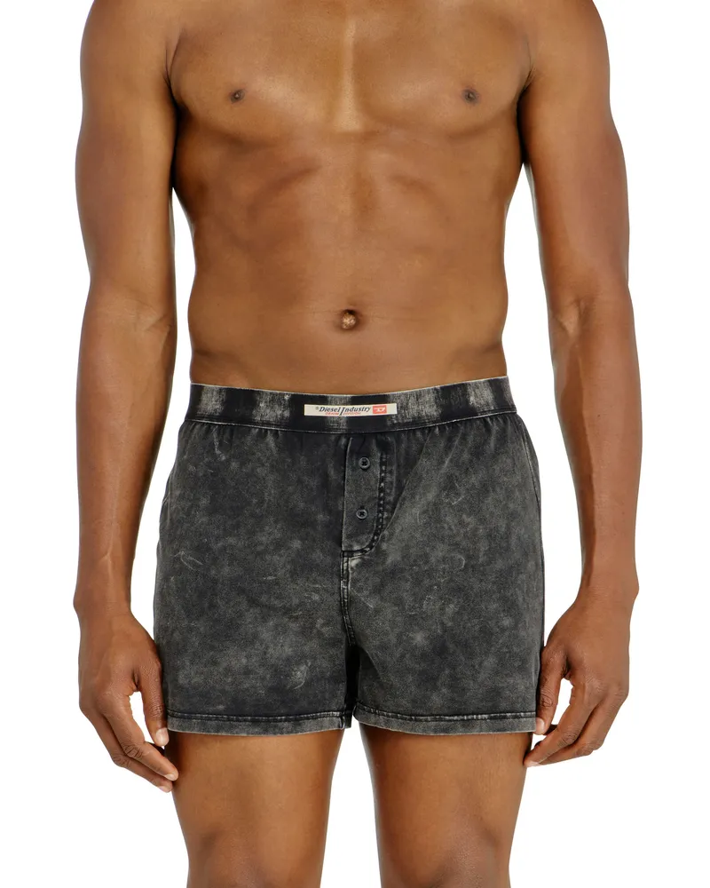 Diesel Boxers aus Baumwolle mit Denim-Effekt - Boxershorts - Herren - Grau Grau