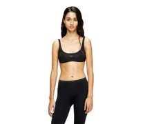 Sport-BH mit Cutout-Logo - BHs - Damen - Schwarz