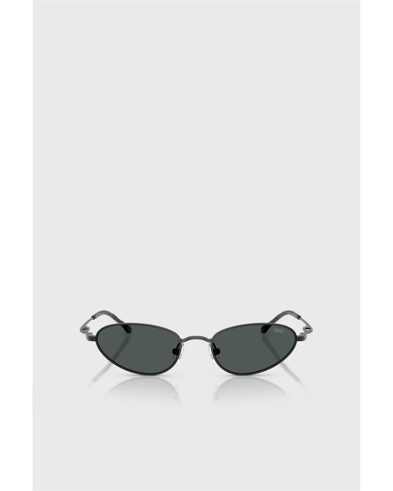 Diesel Pilot-Sonnenbrille - Sonnenbrille - Unisex - Schwarz Schwarz