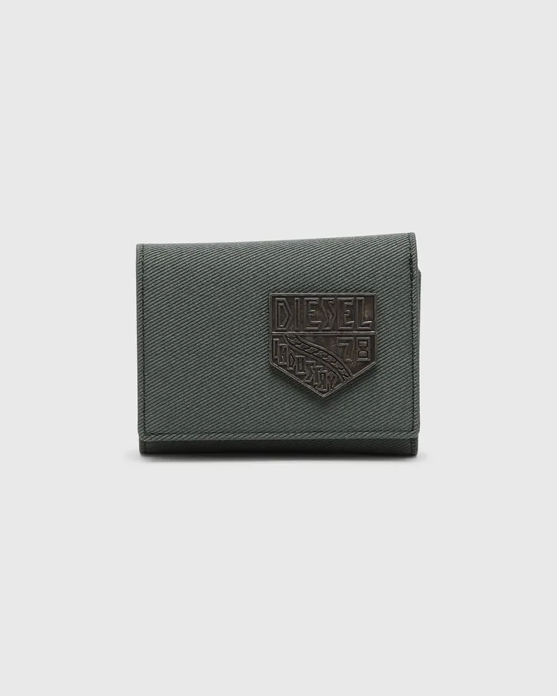 Diesel Münztasche mit geprägtem patch - Kleine Portemonnaies - Herren - Grün Grün