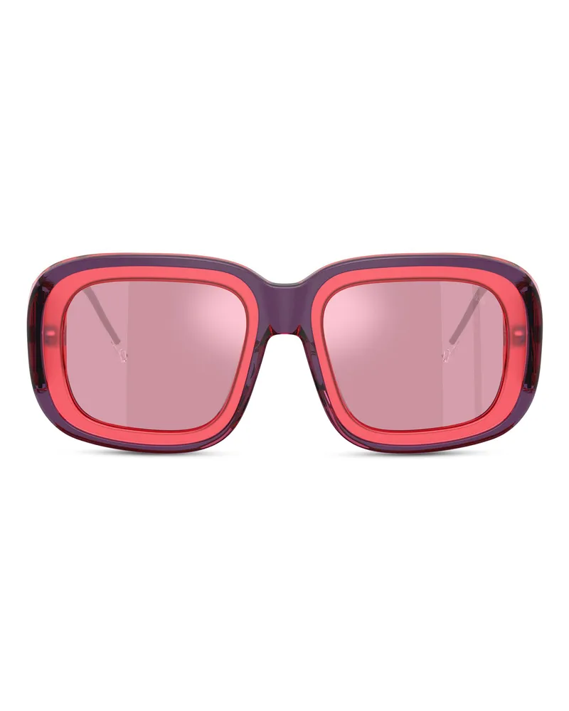 Diesel Quadratische Sonnenbrillen - Sonnenbrille - Unisex - Rosa Rosa