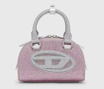 1DR Dome - Kleine-Crossbody-Bag aus Crystal Lurex - Schultertaschen - Damen - Rosa