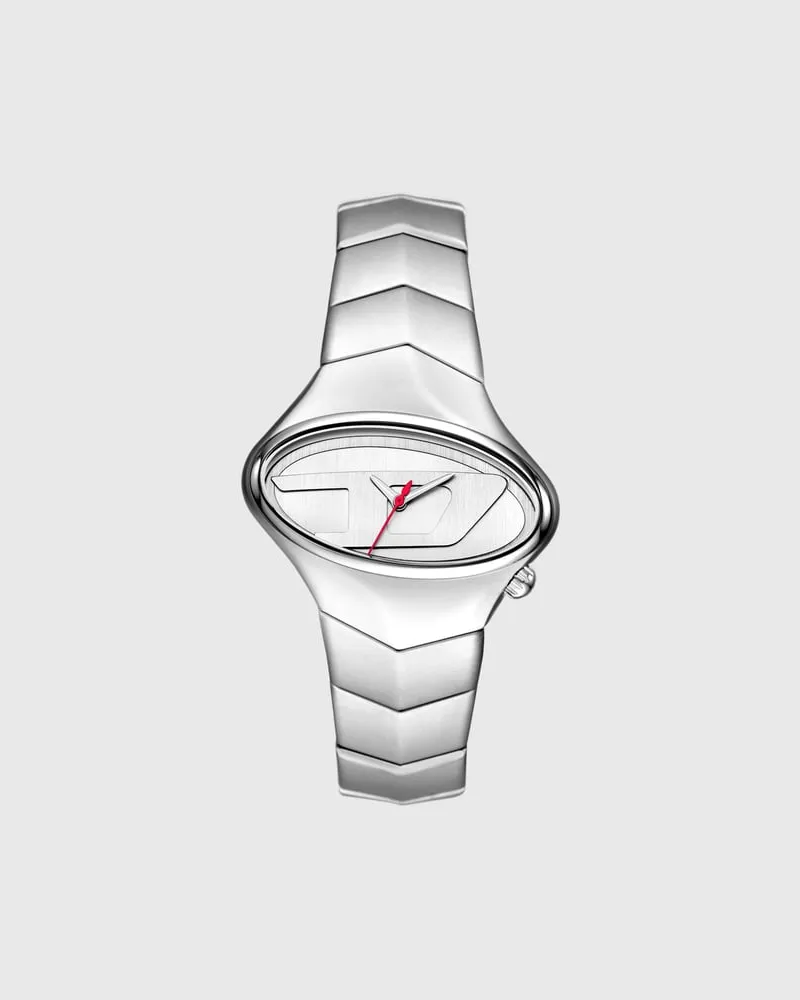 Diesel D-Rush Edelstahl-Uhr - Uhren - Herren - Silber Silber