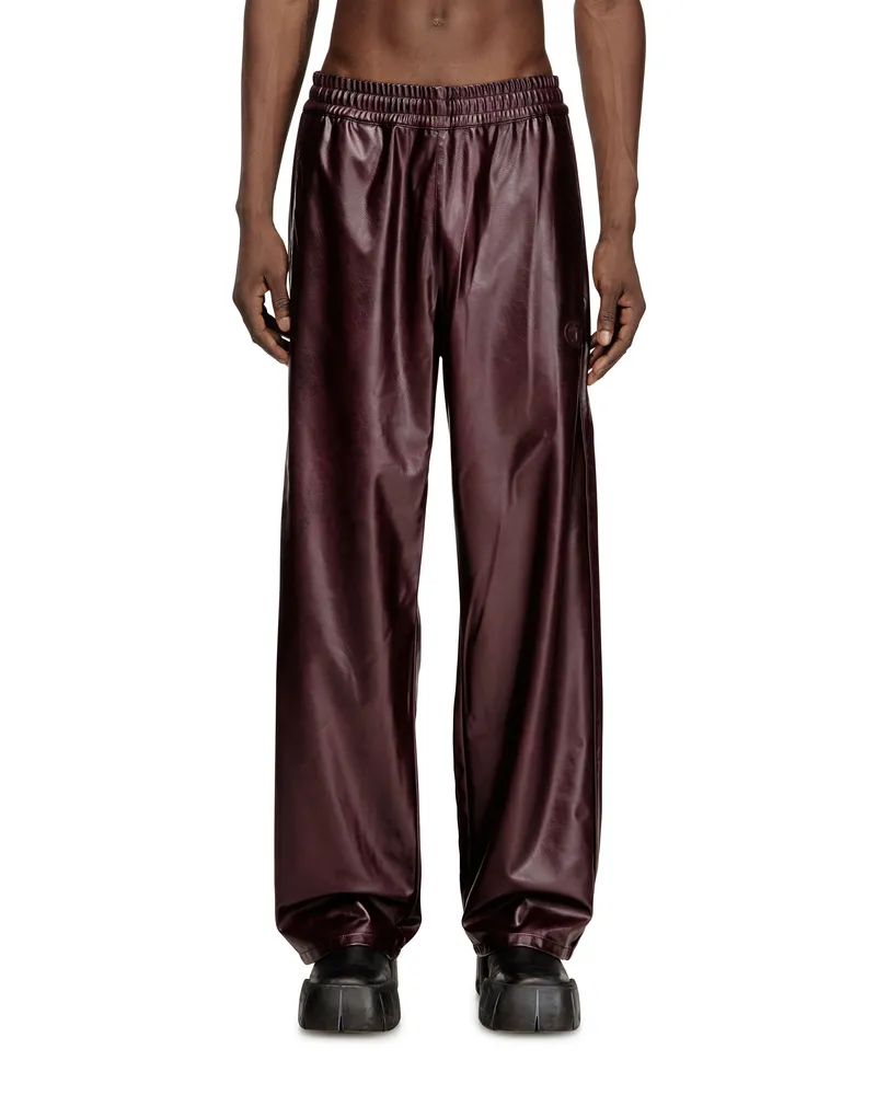 Diesel Hose mit Logo in Burgunderrot - Hosen - Herren - Rot Rot