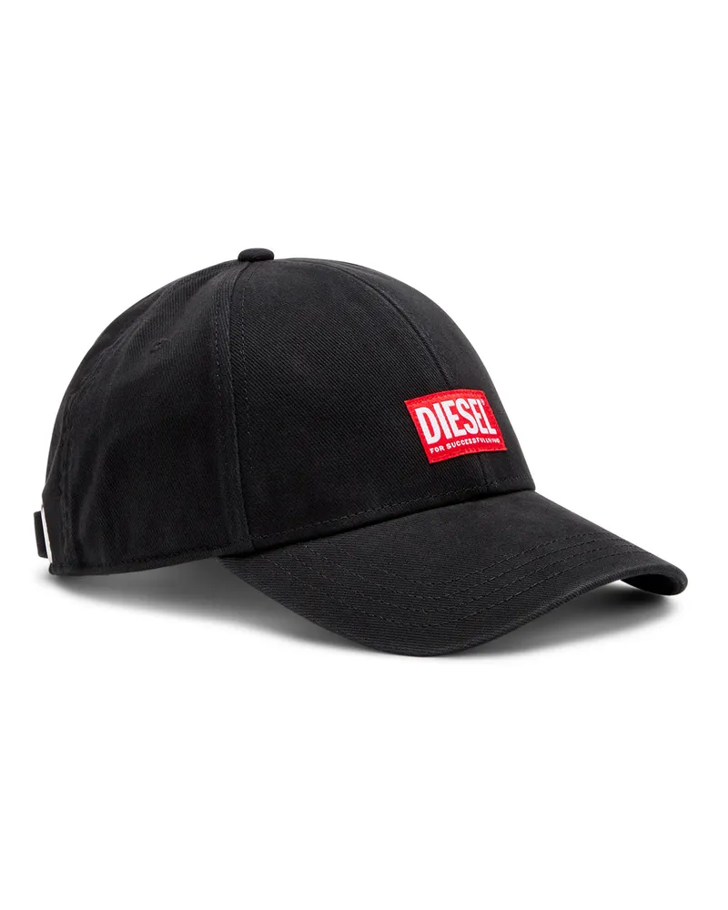 Diesel Basecap mit Logo-Patch - Hüte - Herren - Schwarz Schwarz