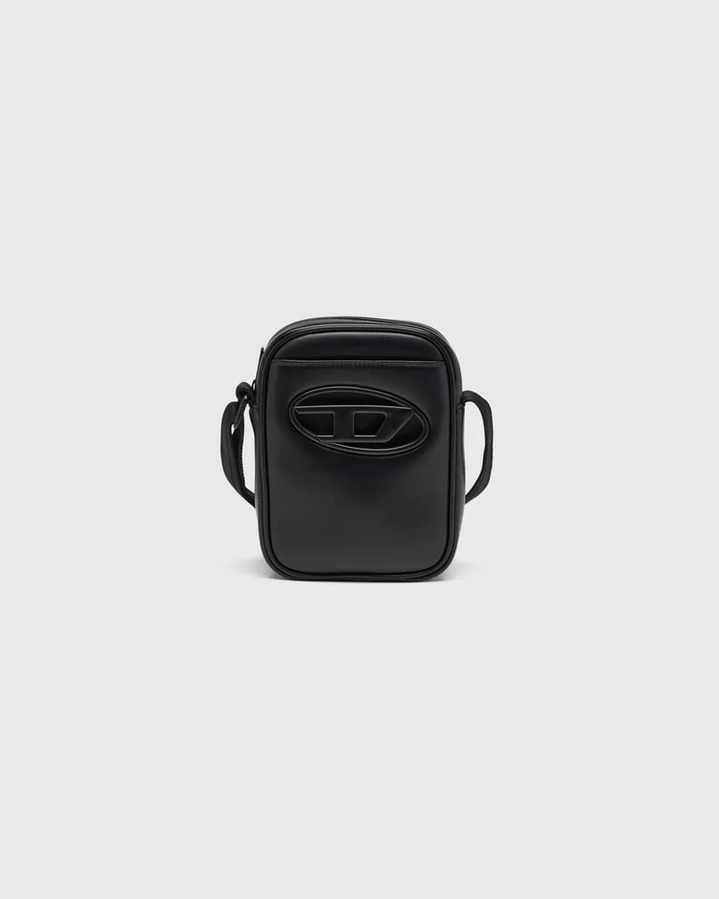 Diesel Holi-D-Crossbody-Tasche aus PU und Neopren - Schultertaschen - Herren - Schwarz Schwarz